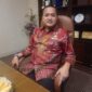 Kepala Disdkbud Lampung ketika selesai diwawancarai. Foto: Luki. 