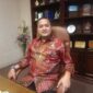 Kepala Disdkbud Lampung ketika selesai diwawancarai. Foto: Luki. 