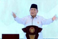 Presiden Prabowo Subianto.Foto: YouTube Sekretariat Presiden. 