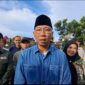 Gubernur Lampung, Rahmat Mirzani Djausal, ketika diwawancarai. Foto: Luki. 
