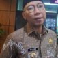 Foto: Gubernur Lampung,  Rahmat Mirzani Djausal, ketika diwawancarai. Foto: Luki 