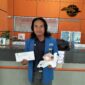 Kader PMII Bandar Lampung, Boim, ketika mengirimkan pakaian dalam wanita dan surat terbuka kepada PB PMII