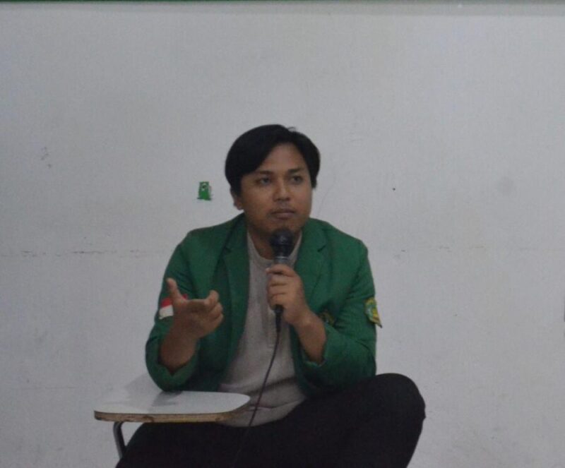 Presiden Mahasiswa Universitas Malahayati, Muhammad Kamal. 
