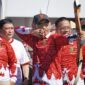 Gubernur Lampung, RMD, ketika memanah.