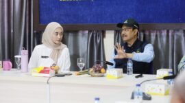 Menteri Sosial, Saifullah Yusuf,dan Wagub Jihan Nurlela