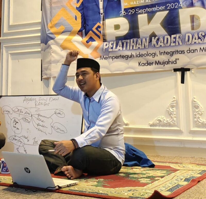 Ketua Cabang PMII Bandar Lampung, Dapid Novian Mastur. Foto: Luki