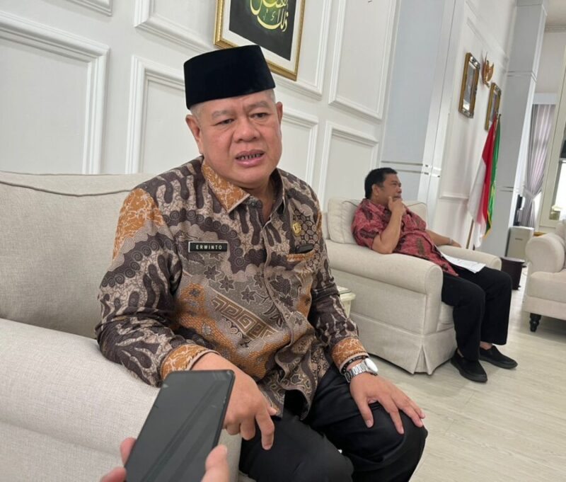 kata Plt Kakanwil Kemenag Lampung, Erwinto. Foto: Luki.