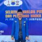 Ketua Pergerakan Mahasiswa Islam Indonesia (PMII) Cabang Bandar Lampung, Dapid Novian Mastur.