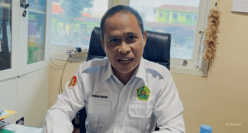 Kepala Sekolah MAN 1 Bandar Lampung, Lukman Hakim. Foto: Luki