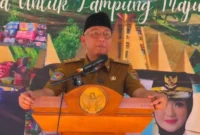 Gubernur Lampung, Rahmat Mirzani Djausal. 