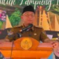 Gubernur Lampung, Rahmat Mirzani Djausal. 