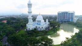 Foto: Komplek Kampus UIN RIL diambil dari udara.
