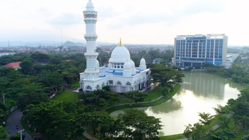 Foto: Komplek Kampus UIN RIL diambil dari udara.