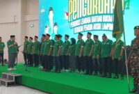 Pelantikan LBH Ansor Lampung