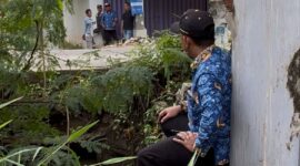 Tim BMBK Lampung ketika melakukan pengecekan siring/ Foto: Luki