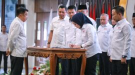 Pelantikan Ketua PMI Lampung. Foto: Diskominfotik.