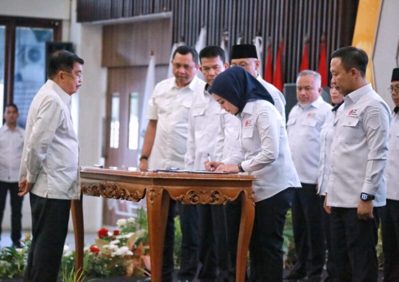 Pelantikan Ketua PMI Lampung. Foto: Diskominfotik.