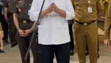 Menteri Agraria dan Tata Ruang/Badan Pertanahan Nasional (ATR/BPN) Nusron Wahid, ketika konferensi pers.