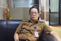 Kepala Bapenda Lampung, Slamet Riadi, saat ditemui di kantornya. Foto: BukanAgus