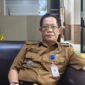 Kepala Bapenda Lampung, Slamet Riadi, saat ditemui di kantornya. Foto: BukanAgus