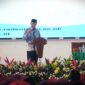 Rektor UIN RIL ketika mengukuhkan.