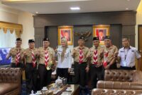 Kwarnas Pramuka Audiensi dengan Wagub Lampung