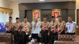 Kwarnas Pramuka Audiensi dengan Wagub Lampung
