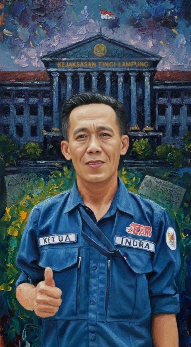 Indra Musta’in, Ketua Akar Lampung.