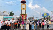 AJI Bandar Lampung ketika melakukan aksi