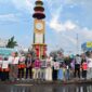 AJI Bandar Lampung ketika melakukan aksi