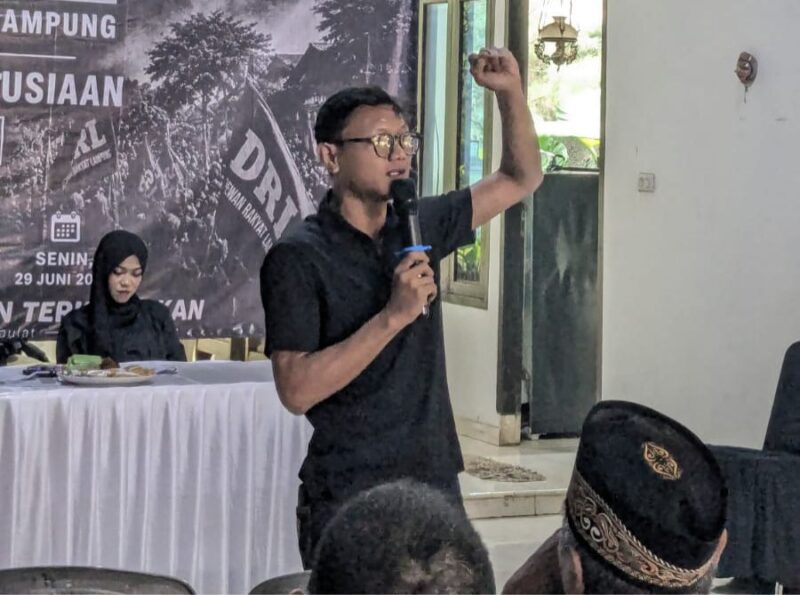 Syahrul Ketika Memimpin DRL pasca terpilih. Foto: Pramoedya.id
