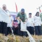 Gubeenue Lampung, Rahmat Mirzani Djusal, ketika melakukan pelepasan ikan di Kabupaten Mesuji, Rabu (24/6/2026).