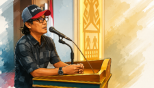 Ketua IJP Lampung, Agung Mamasa