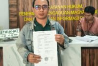 Sekjen Formmasi, Dapid Novian Mastur.