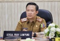 Sekdaprov Lampung, Marindo Kurniawan.