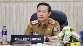 Sekdaprov Lampung, Marindo Kurniawan.